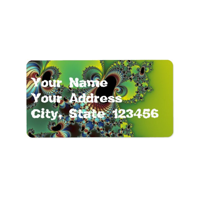 Hello - Fractal Label (Front)