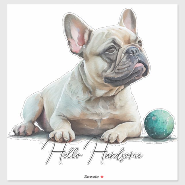 Hello French Bulldog (Sheet)