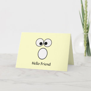 Hello Friend 1 Greeting Card
