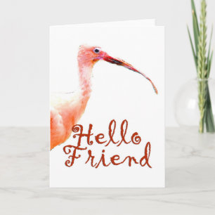 Hello Friend Card