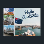 Hello From Australia Postcard<br><div class="desc">Hello from Australia</div>