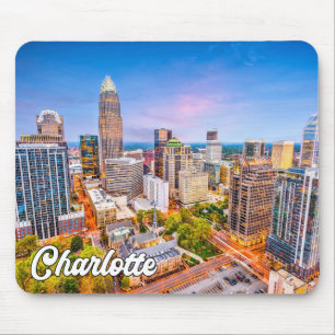 Hello From Charlotte, North Carolina, USA Mouse Pad
