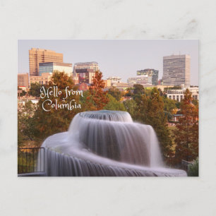 Hello from Columbia, South Carolina Postcard
