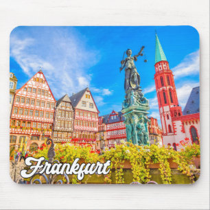 Hello From Frankfurt, Germany Mouse Pad