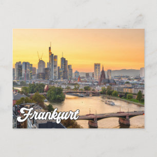 Hello From Frankfurt, Germany Postcard