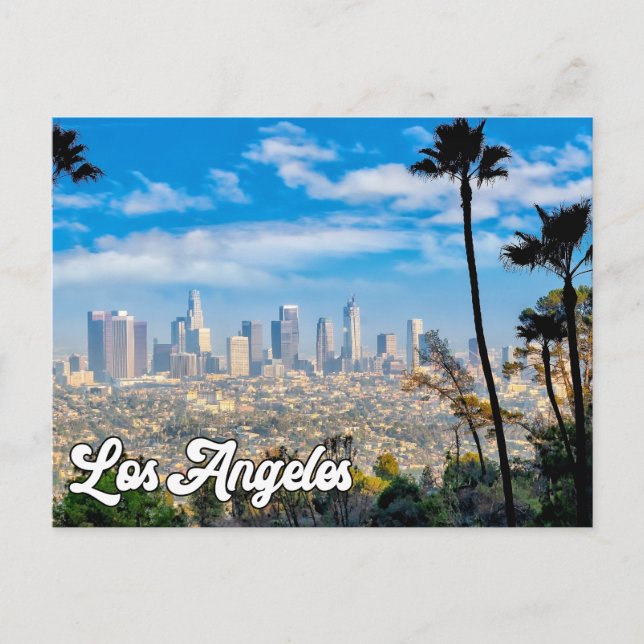 Hello From Los Angeles, California Postcard (Front)