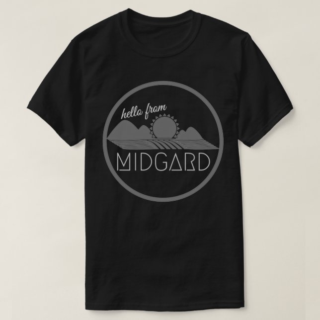 Hello from Midgard lite T-Shirt (Design Front)