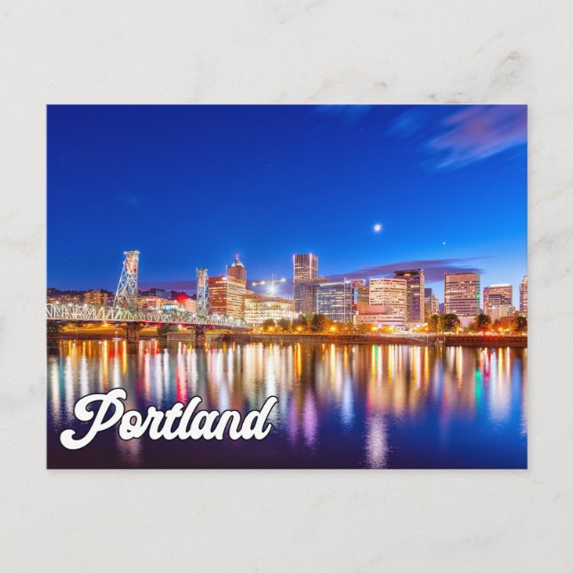 Hello From Portland, Oregon, USA Postcard (Front)