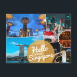 Hello from Singapore Postcard<br><div class="desc">Hello from Singapore postcard

I have a lot of other postcards like this in my store :)</div>