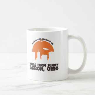 Hello From Sunny Akron Ohio Coffee Mug