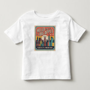 Hello From the Big Apple New York Toddler T-Shirt