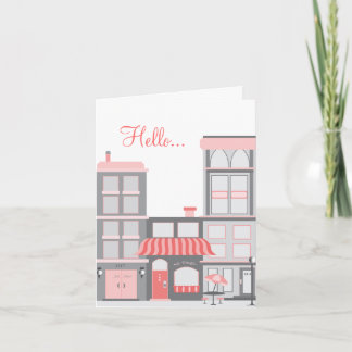 Hello from the city! card