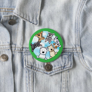 Hello From The Happy Side 7.5 Cm Round Badge