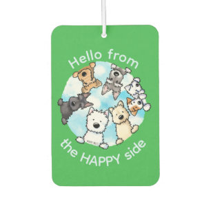 Hello From The Happy Side Car Air Freshener
