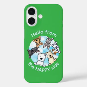 Hello From The Happy Side iPhone 16 Case