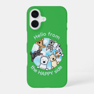 Hello From The Happy Side iPhone 16 Case