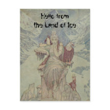 hello from the land of ice; I am the Queen