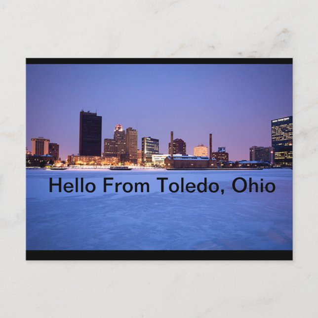 Hello From Toledo, Ohio Postcard (Front)