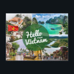 Hello from Vietnam Postcard<br><div class="desc">Hello from Vietnam postcard
I have a lot of other postcards like this in my store :)</div>