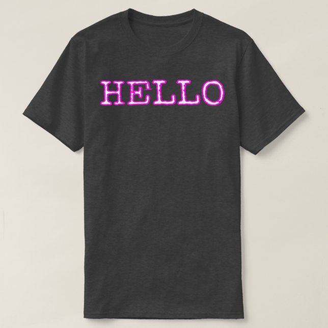 Hello Funny Tee Grade Back To School T-Shirt (Design Front)