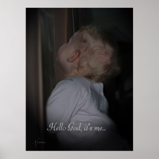Hello God, It's me.. Poster