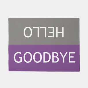Hello \ Goodbye Doormat