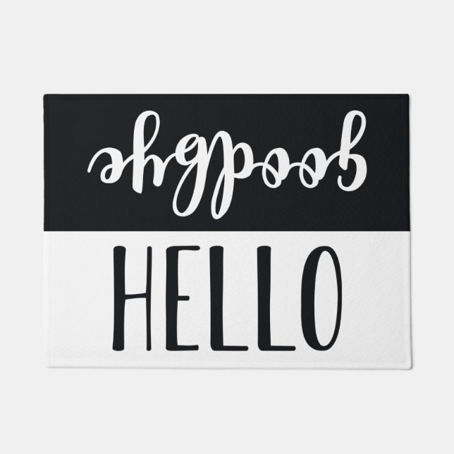 Hello Goodbye Doormat (Front)