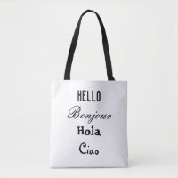 Hello Goodbye Tote
