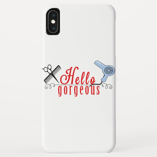 Hello Gorgeous Case-Mate iPhone Case (Back)