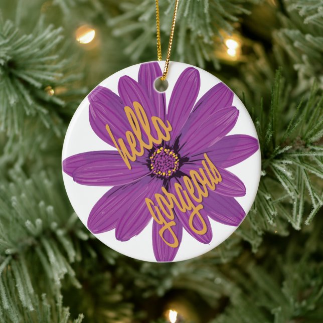 Hello Gorgeous Ceramic Tree Decoration (Tree)