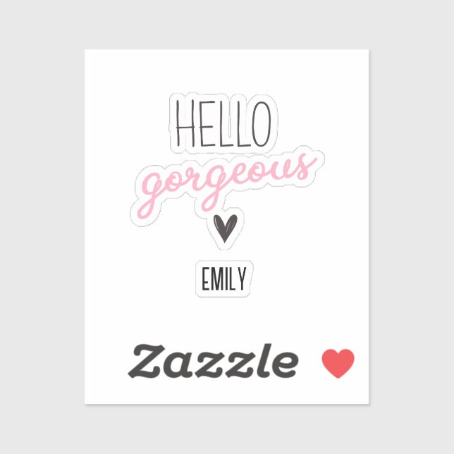 Hello Gorgeous Cute  (Sheet)