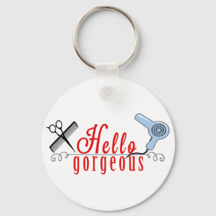 Hello Gorgeous Key Ring