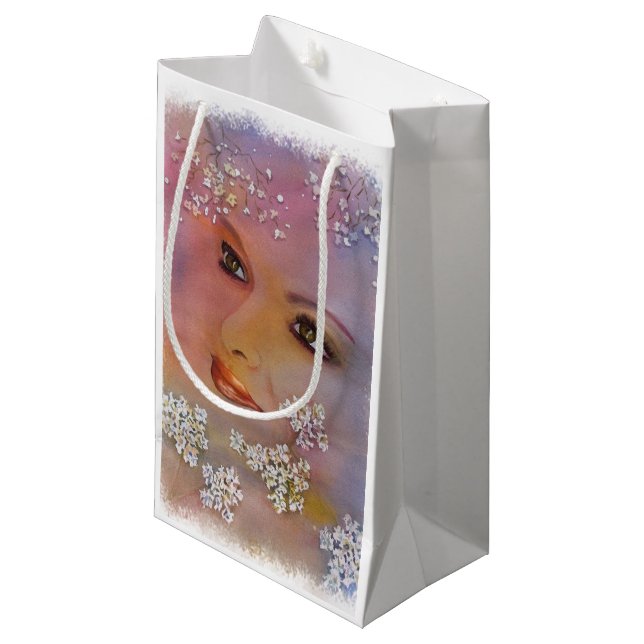 HELLO GORGEOUS SMALL GIFT BAG (Front Angled)