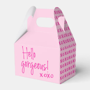 Hello Gorgeous XOXO Pink Chic  Favour Box