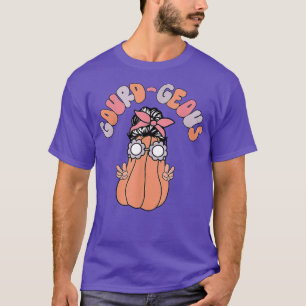 Hello Gourd Geous Little Pumpkin Spooky Halloween  T-Shirt