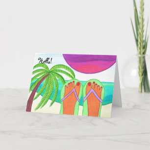 Hello! greeting card