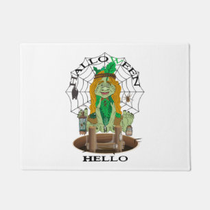 Hello Halloween Doormat