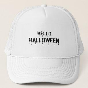 hello Halloween Trucker Hat