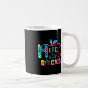 Hello Head Start Rock Tie Dye Back to School Teach Coffee Mug