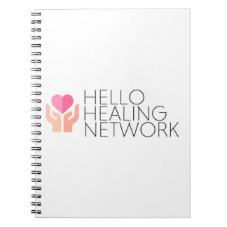 Hello Healing Spiral Notebook