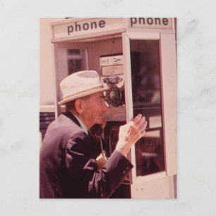 Hello Hello Hello? - Vintage Postcard