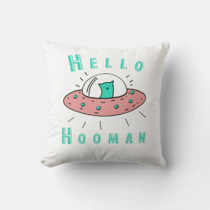 Hello Hooman Human Cushion