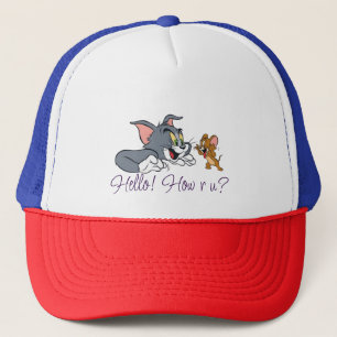 "Hello! How r u?" Trucker Hat – Fun & Trendy