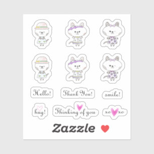 Hello Hug Sweet Sentiments and Cute Cats Set