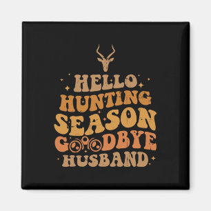 Hello Hunting Season Good Merry Christmas Magnet
