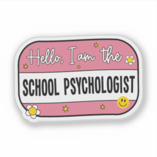 Hello, I am the school psychologist