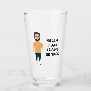 Hello I Am Transgender Glass
