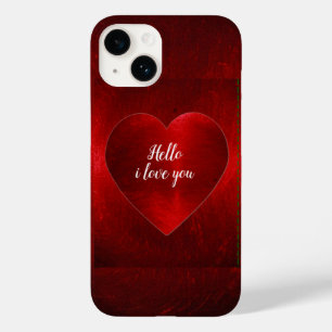 hello i love you Case-Mate iPhone 14 case