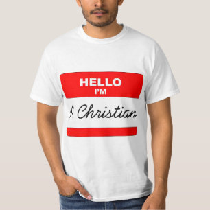 Hello I'm a Christian T-Shirt