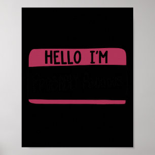 Hello I'm Probly Anxious Poster